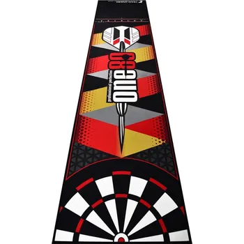 Příslušenství pro šipky Měkký koberec One80 Poly, logo