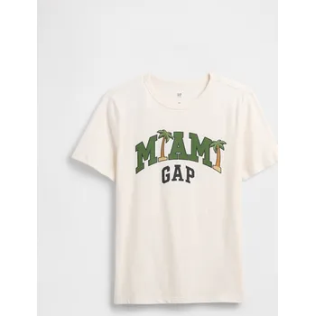Chlapecké oblečení GAP Chlapecké Dětské tričko Gap Béžová L (2967612)