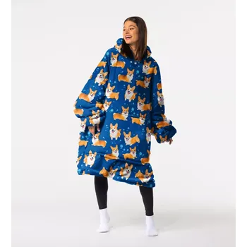 Dětská deka Corgi Huggie - Mikinová deka