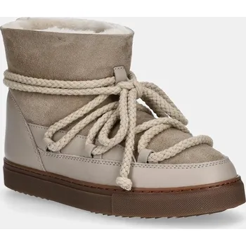 Dámská zimní obuv Kožené sněhule Inuikii CLASSIC, 37, béžová, 80X