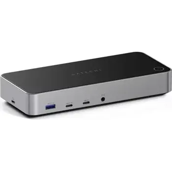 Notebook Satechi dokovací stanice šedá (ST-D4KTM-EU)