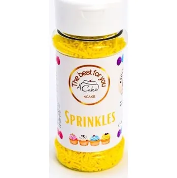 Cukrové tyčinky žluté (70 g) Cukrářská ♡