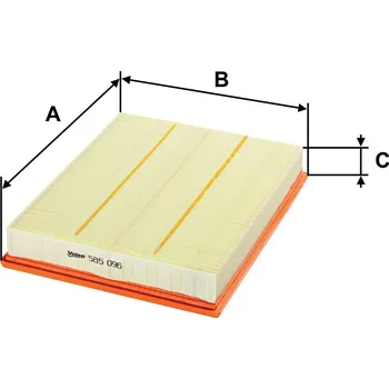 Vzduchový filtr Vzduchový filtr VALEO 585096