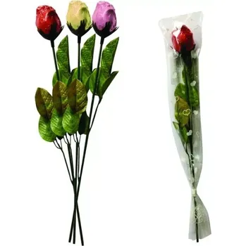 Čokoláda Chocoland Čokoládová růže červená 20g (Chocoland Čokoládová růže červená 20g)