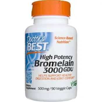 Doctor's Best Doctor’s Best Bromelain 3000 GDU 500 mg x 90 kapslí