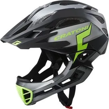 Cyklistická přilba Helma CRATONI C-Maniac Pro Black/Lime Matt - vel. S/M (53-56cm)