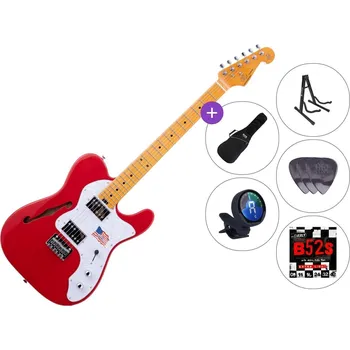 Elektrická kytara SX SEA2PH SET 3 Rosso Corsa Red Elektrická kytara