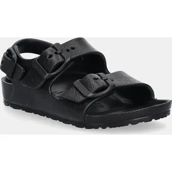 Dívčí sandály Birkenstock - Dětské sandály Milano Eva 1009353 černá 99X, EUR 28