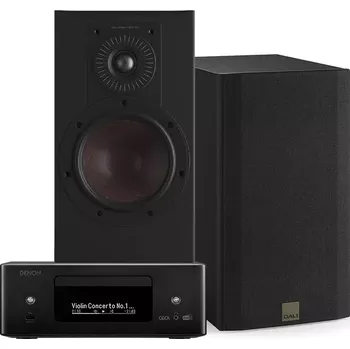 Hi-Fi systém Stereo set: Denon RCD-N12 DAB + Dali OPTICON 2 MK2, DENON Bílá