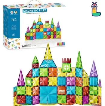 ostatní stavebnice Magnetická stavebnice LELINO Diamond 75ks