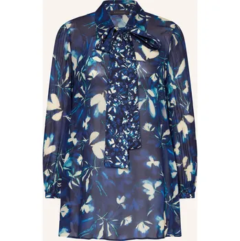 Dámská halenka Elena Miro Dámská Halenka S Vázačkou, modrá / režná, 38