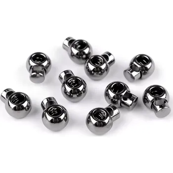 Příslušenství k šicímu stroji Brzdičky kovové 14x18 černý nikl (Brzdičky kovové)