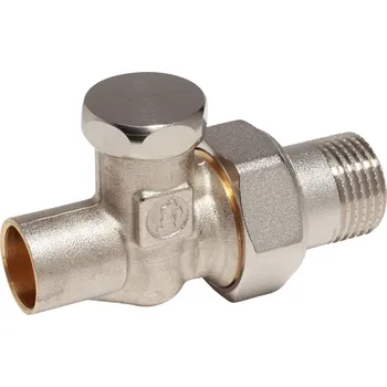 Ventil Giacominni R17CX003 1/2"x15 radiátorové uzavíratelné šroubení přímé pájecí