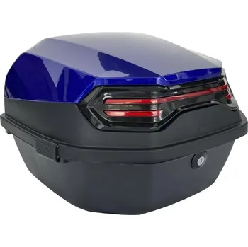 Zavazadlo na motocykl RACCEWAY Zadní kufr k elektroskútru Rc45 modro-zelený Zelená + DÁREK