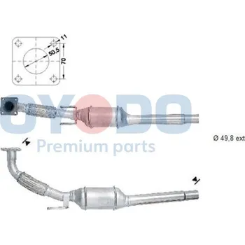Katalyzátor Katalyzátor OYODO 20N0048-OYO
