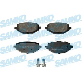 Brzdová destička Sada brzdových destiček, kotoučová brzda SAMKO 5SP2368