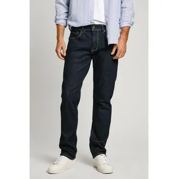 Pánské džíny Pepe Jeans Pánské džíny STRAIGHT JEANS CASH Barva: denim (odpovídá obrázku), Velikost: W33 L34