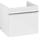 Villeroy & Boch Umyvadlová skříňka 47x42x43 cm, 1 zásuvka, Glosy White - A93102DH