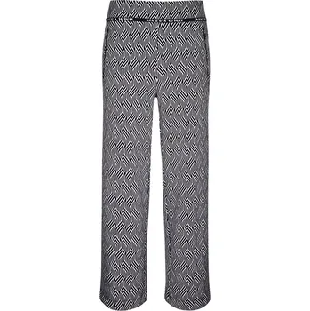 Dámské kalhoty Dámské ležérní vzorované kalhoty Kenny S Kate 021571 černobílá velikost 44