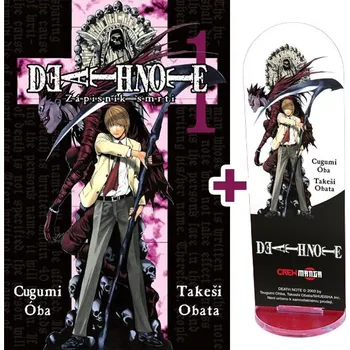 Komiks pro dospělé Death Note - Zápisník smrti 01 + DÁREK zarážka do knihovny