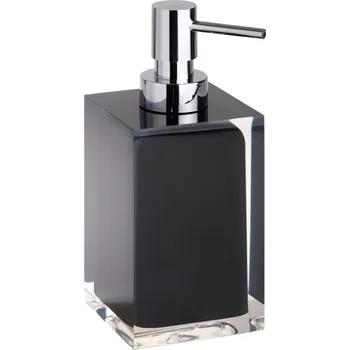 Dávkovač mýdla VISTA: Dávkovač mýdla, 250 ml, na postavení, černá