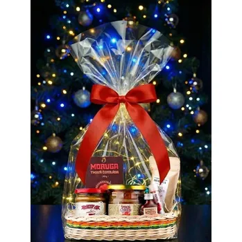 Dárkový potravinový koš Výchozí - Dárkový koš nejpálivější dobroty