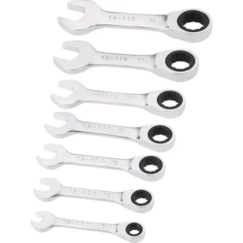 Ruční nářadí Stanley FatMax 7dílná sada krátkých ráčnových očkoplochých klíčů 8-19mm FMMT82900-0