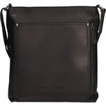 Pánská kožená taška přes rameno Greenwood Sebastian - černá