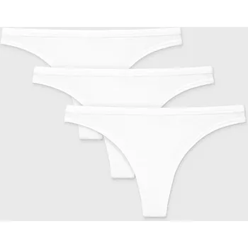 Dámské spodní prádlo 3PACK Tanga Pure bavlněné