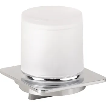 Dávkovač mýdla ORGANIC: Dávkovač mýdla, 200 ml, nerez, sklo