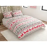 Flanelové povlečení DEER DREAMS bílé Rozměr povlečení: 2 ks 70 x 90 cm | 200 x 220 cm 238309012