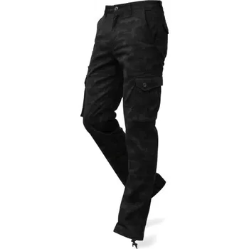 Pánské kalhoty Loshan Pánské zateplené kalhoty loshan roberto vzor night camo