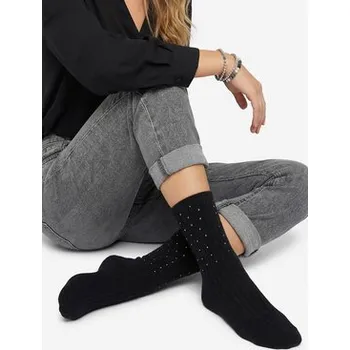 Pánské ponožky Nine West Dlouhé ponožky CEO_LA_NW_17636_W_AW25 (1-PACK) Černá 35_38