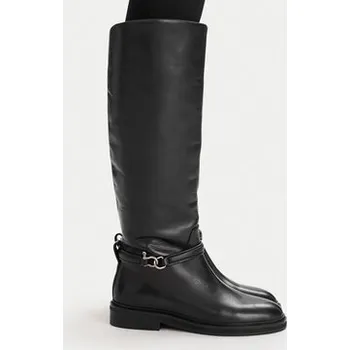 Dámské kozačky GINO ROSSI Kozačky ve vojenském stylu CEO-BERO-V2000-128-1 Černá 40