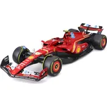Bburago 1:18 Formula F1 Ferrari Scuderia SF-24(2024) nr.55 Carlos Sainz - with driver and decorativ