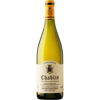Víno Domaine Jean-Paul & Benoît Droin Chablis 2022