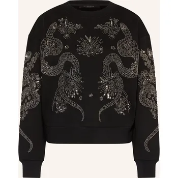 Dámská mikina Allsaints Dámská Mikina Cecile Pippa S Ozdobnými Perličkami A...