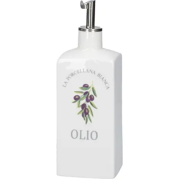 Nádoba na olej a ocet LA PORCELLANA BIANCA Conserva 0,25 l - porcelánová láhev na olej