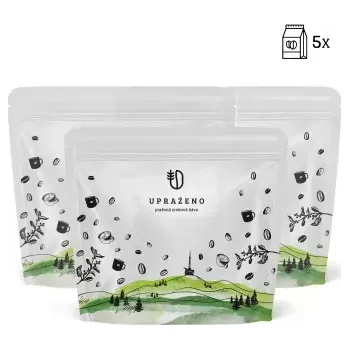 Káva Upraženo Degustační sada kávy - To nejlepší z celého světa 250 g