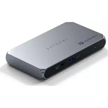Notebook Satechi Thunderbolt 4 Slim Hub Pro šedá (ST-HT4SHM-EU)