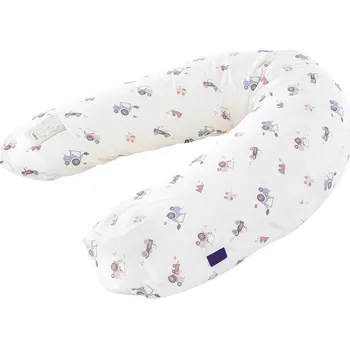 Kojící polštář TRÄUMELAND Povlak na elastický kojící polštář Little Farm Blau