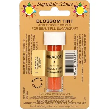 Jedlá prachová barva terracotta 7ml - Sugarflair | Cukrářské potřeby