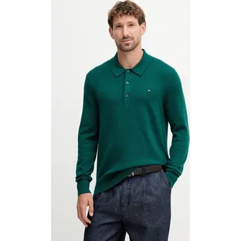 Dámský svetr Svetr s příměsí kašmíru Tommy Hilfiger tmavomodrá barva, MW0MW36519 77X, vel. M