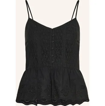 Levi's® Dámský Top Cora Z Děrované Krajky, černá, 40