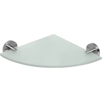 Drátěná police NEO: Polička, rohová, sklo