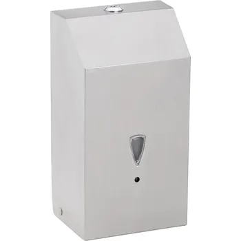 Dávkovač mýdla Automatický dávkovač tekutého mýdla/dezinfekčního gelu, 1100 ml, nerez, mat