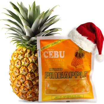 Sušené ovoce Šťavnatý sušený ananas z Filipín 200g
