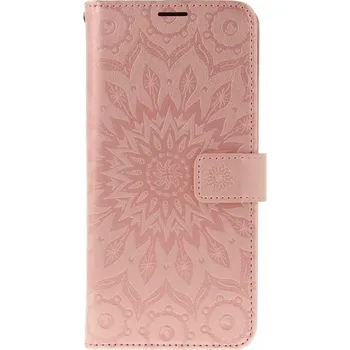 Pouzdro na mobilní telefon Pouzdro Xiaomi Redmi Note 14 knížkové Mandala růžová (kryt neboli obal na Xiaomi Redmi Note 14)