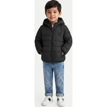 Dámská větrovka Guess Vatovaná bunda H4BT03 WCFM0 Černá Regular Fit 5Y