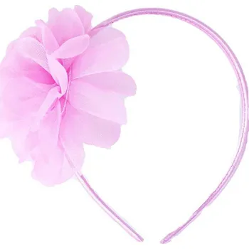 Čelenka KARNEVAL Čelenka květina růžová (karnevalový doplněk)